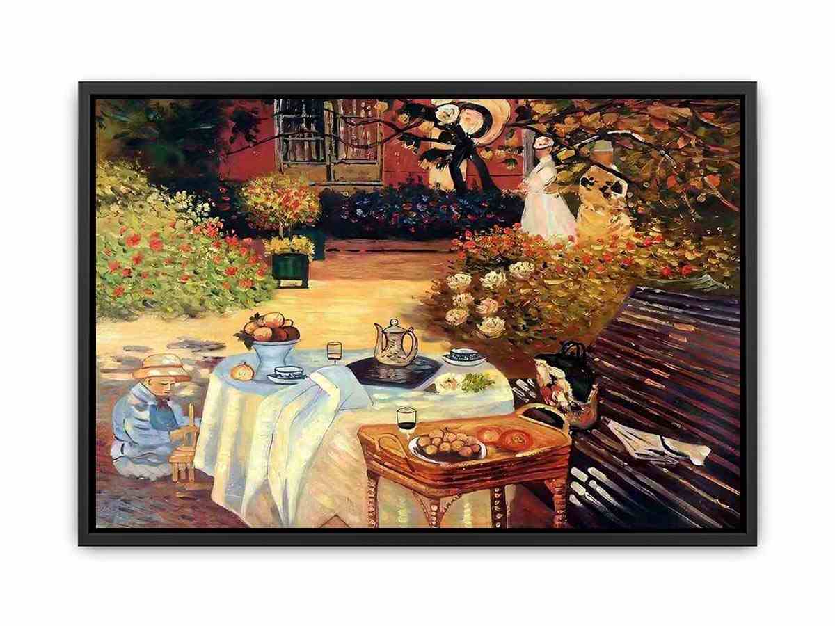 Monet: Luncheon Canvas Print
