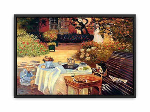Monet: Luncheon Canvas Print