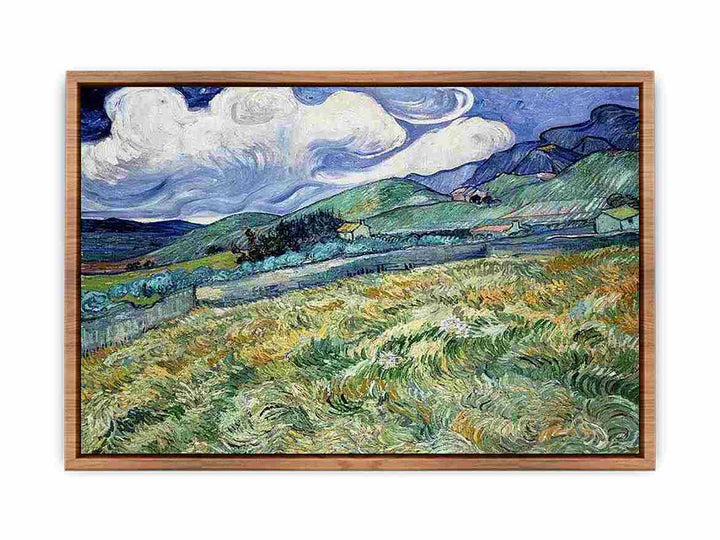 Landscape from Saint-Remy  Poster