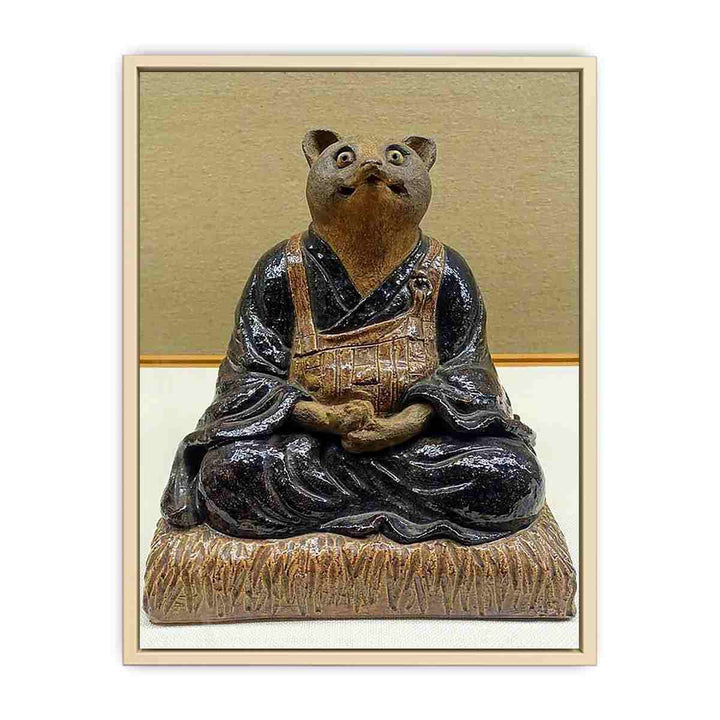 Raccoon dog form  Art Print