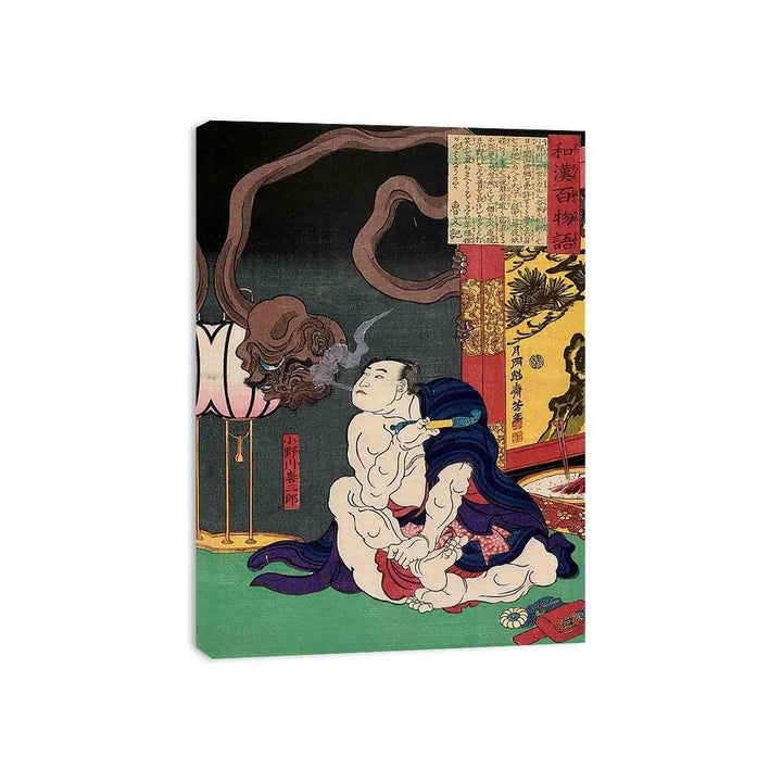 Onogawa by Tsukioka Yoshitoshi  Painting