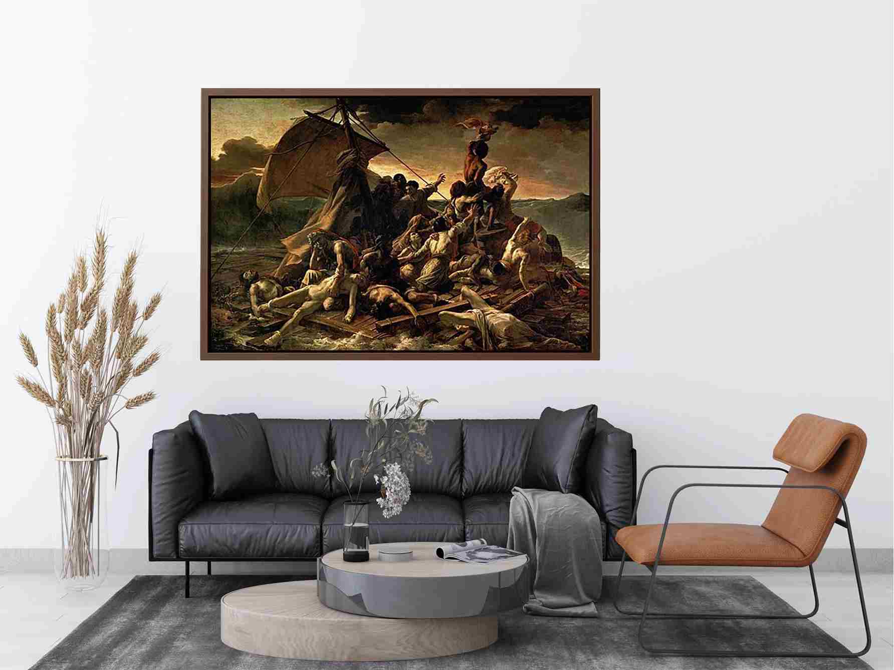 The Raft of the Medusa by Théodore Géricault Painting 