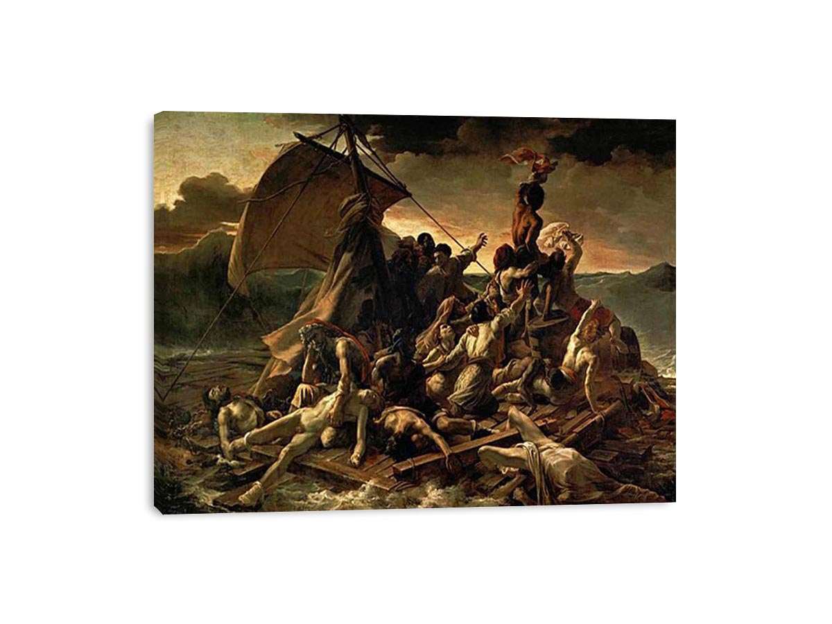 The Raft of the Medusa by Théodore Géricault Painting 
