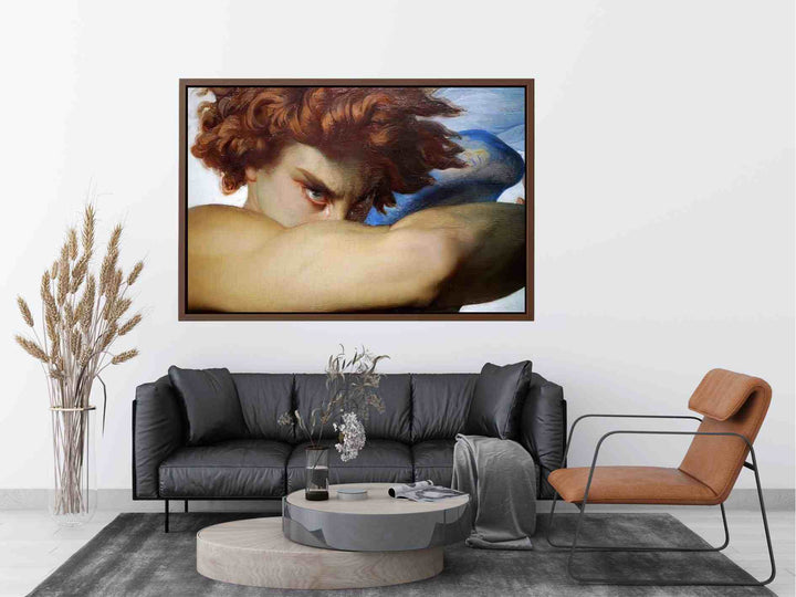 Fallen Angel Detailed Painting