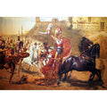 triumph of achilles by Franz Matsch painting