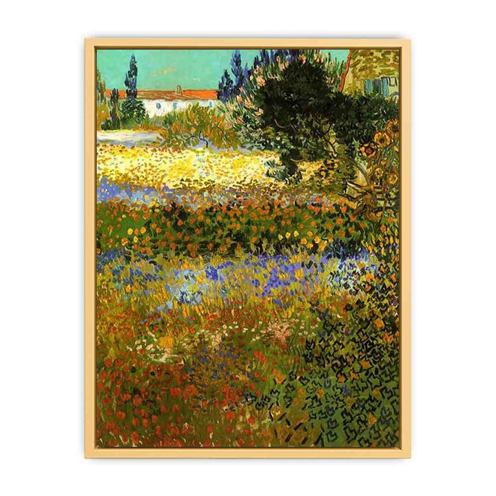 Garden in Bloom Streched canvas