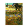 Garden in Bloom by Vincent van Gogh
