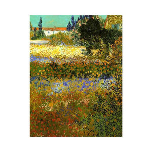 Garden in Bloom by Vincent van Gogh