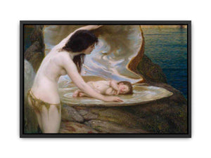 Water Baby Canvas Print