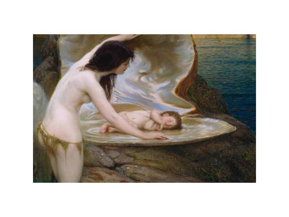 Water Baby by Herbert James Draper