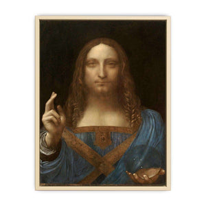 Salvator Mundi by Leonardo da Vinci  Art Print