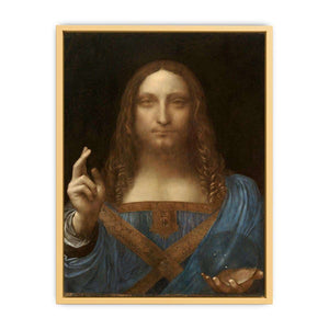 Salvator Mundi by Leonardo da Vinci Streched canvas
