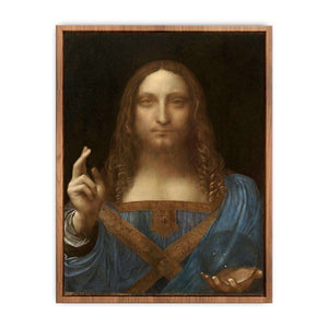 Salvator Mundi by Leonardo da Vinci  Poster