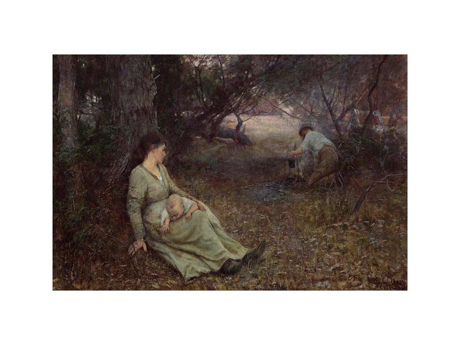 On the Wallaby Track by Frederick McCubbin’s