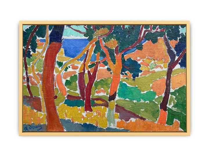 L’Estaque  by André Derain. Streched canvas