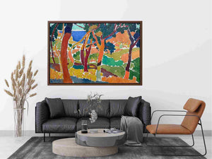 L’Estaque  by André Derain. Painting 