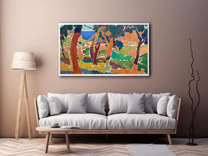 L’Estaque  by André Derain. Painting 