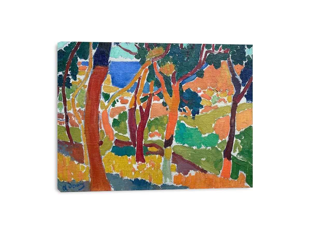 L’Estaque  by André Derain. Painting 