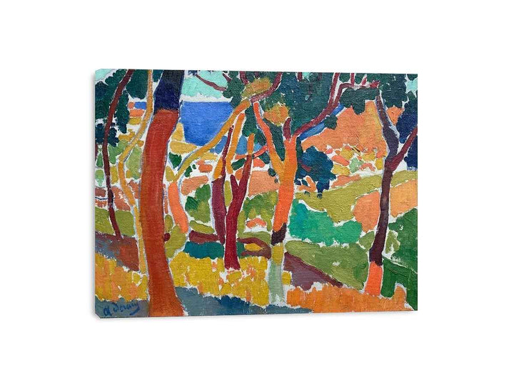 L’Estaque  by André Derain.  Painting