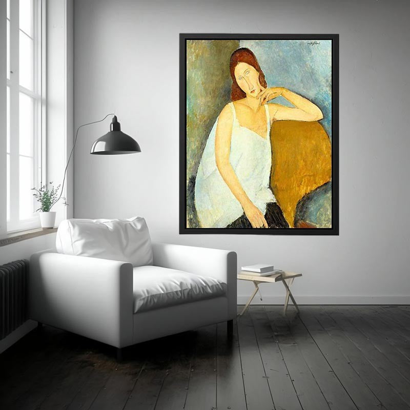 Jeanne Hébuterne by Amedeo Modigliani Painting 