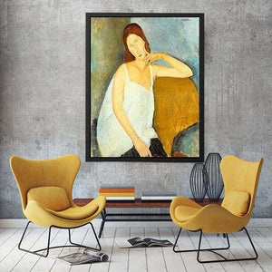 Jeanne Hébuterne by Amedeo Modigliani Painting 