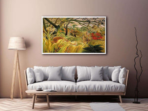 Tiger in a Tropical Storm by Henri Rousseau
