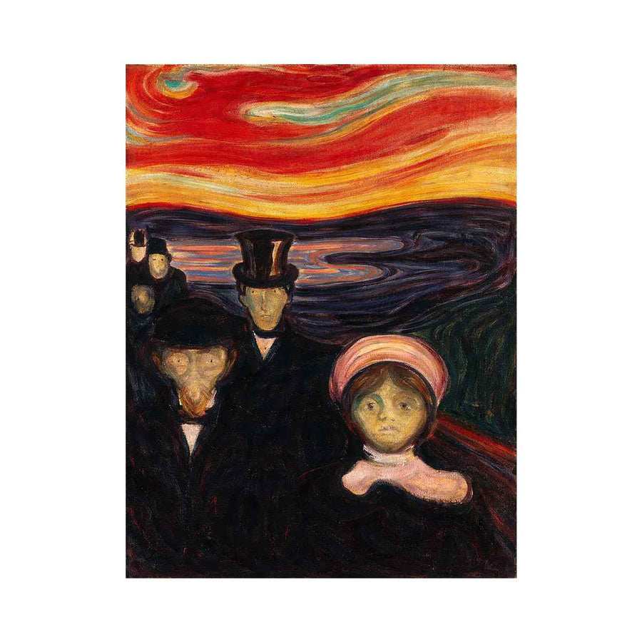 Anxiety by Edvard Munch