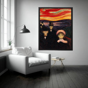 Anxiety by Edvard Munch