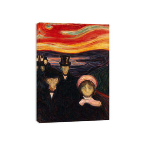 Anxiety by Edvard Munch
