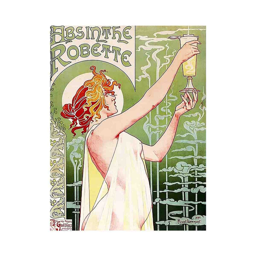 Absinthe Robette by Henri Privat-Livemont
