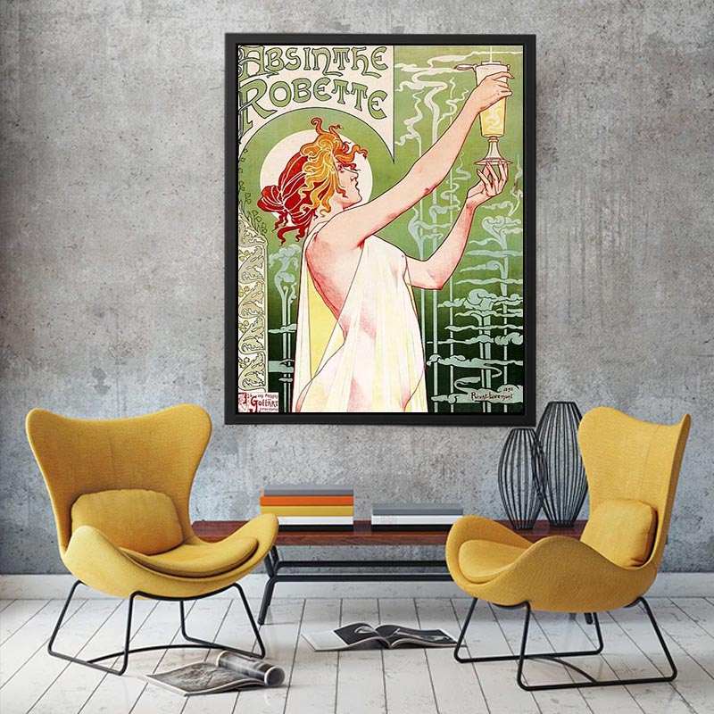 Absinthe Robette by Henri Privat-Livemont