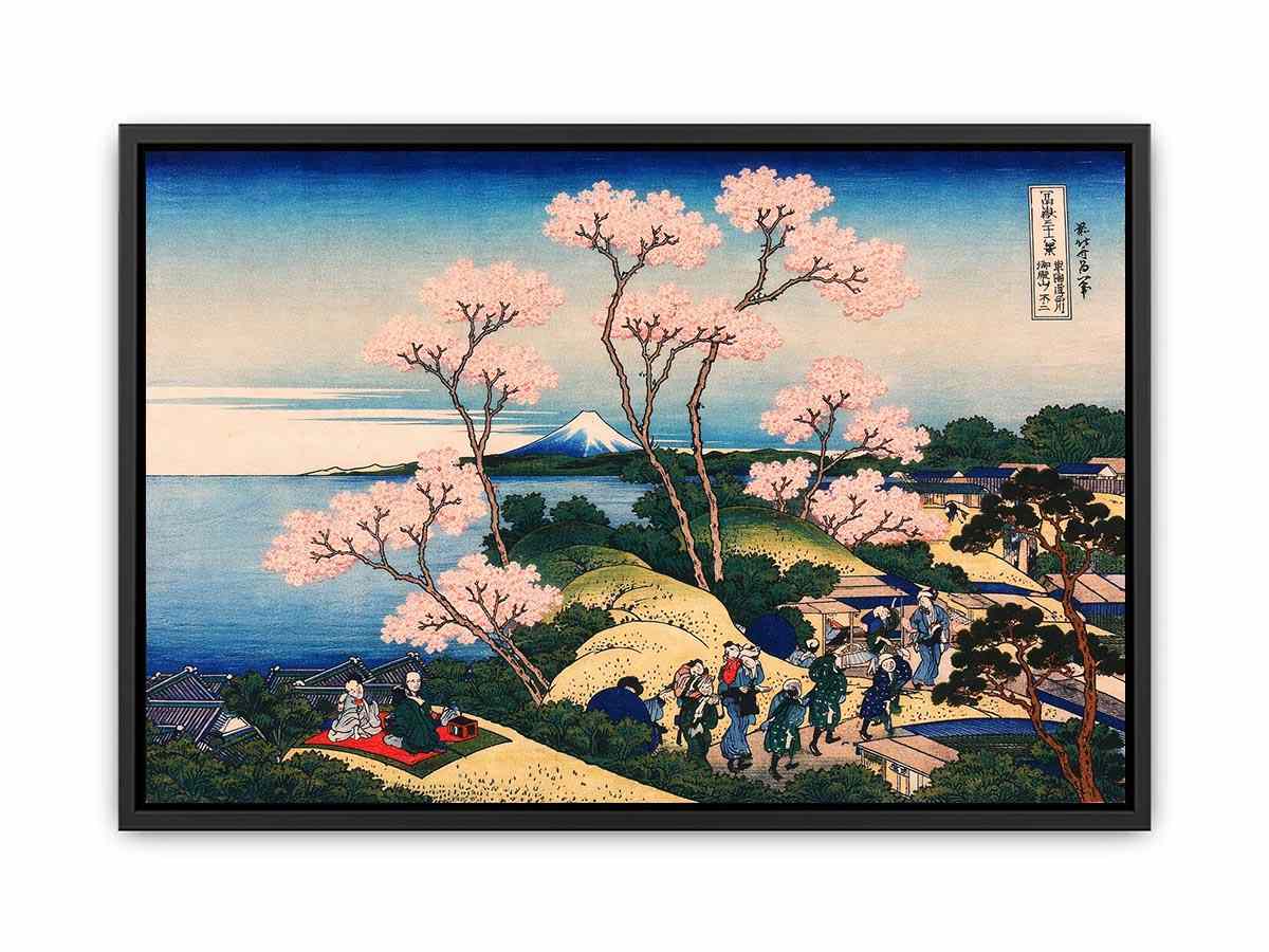 Fuji From Gotenyama By Hokusai