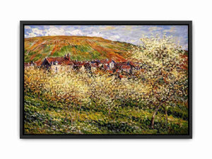 Plum Trees in Blossom by Monet