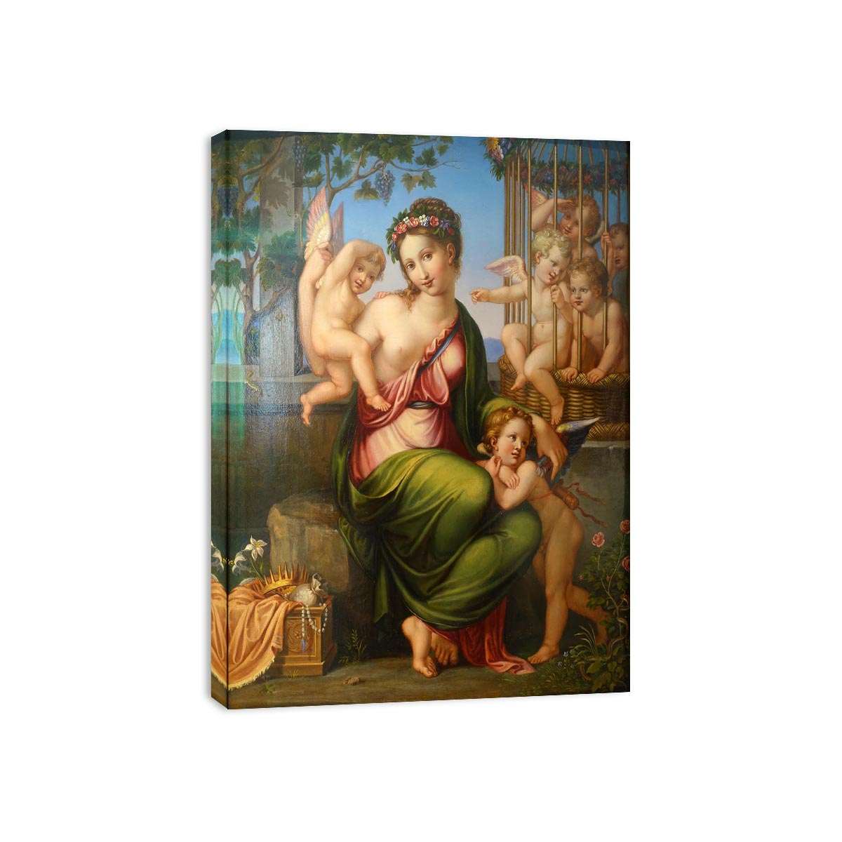Who buys gods of love by Franz Riepenhausen Painting 