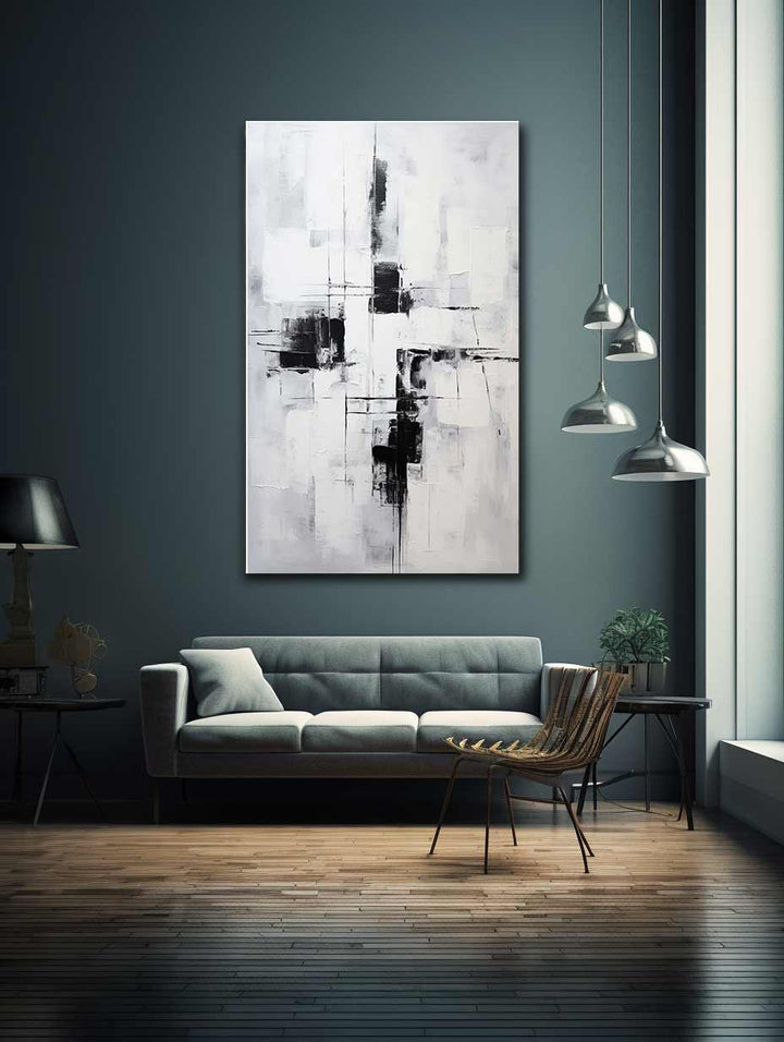 Black Abstract Painting 