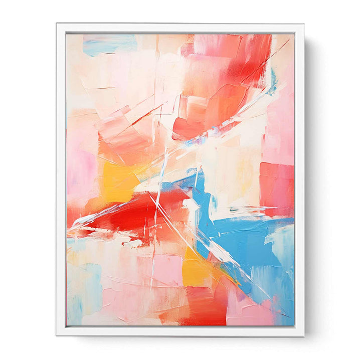 Abstract Colorful Painting  Canvas Print