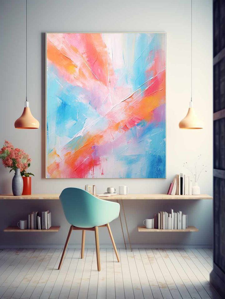 Mix Color Abstract Painting 