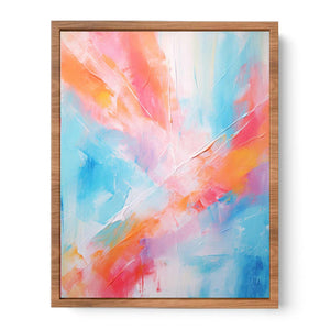 Mix Color Abstract Painting Poster
