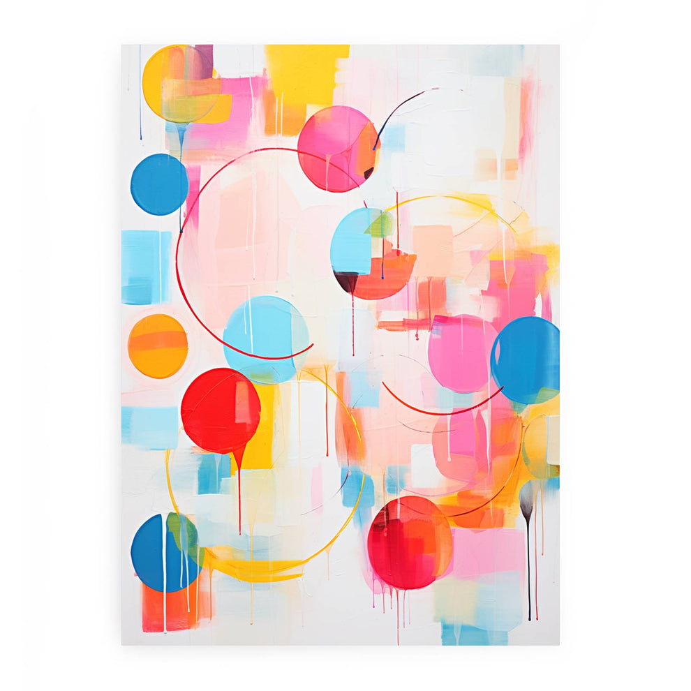 Abstract Mix Color Painting – Fame Art Gallery