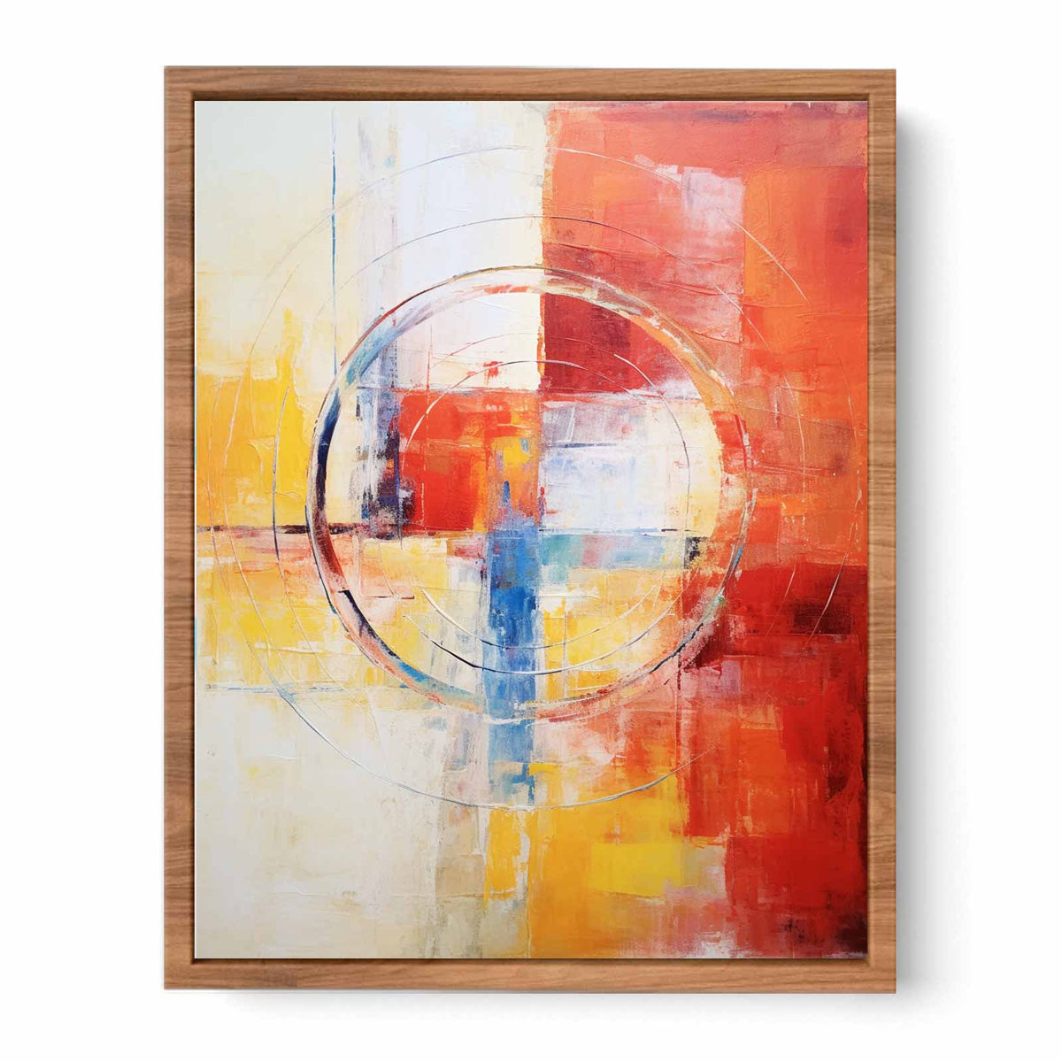 Abstract Painting  Mix Color Poster