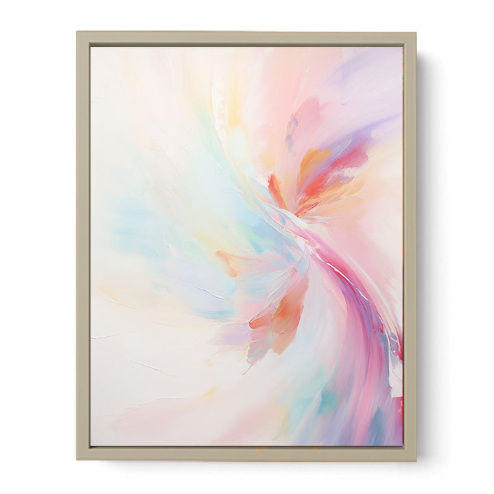 Light Color Abstract Painting  Art Print