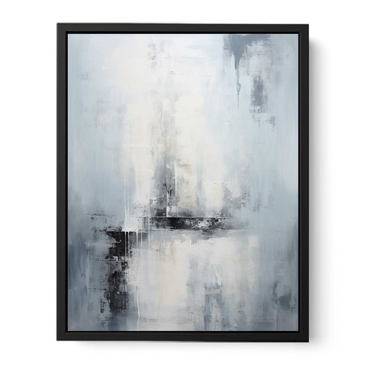 Grey Abstract Painting 