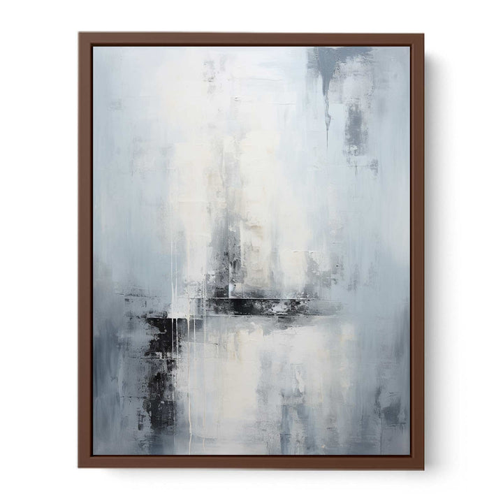Grey Abstract Painting 