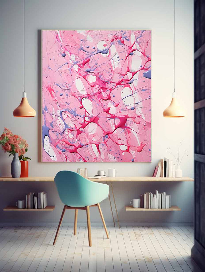 Dripping Color Painting