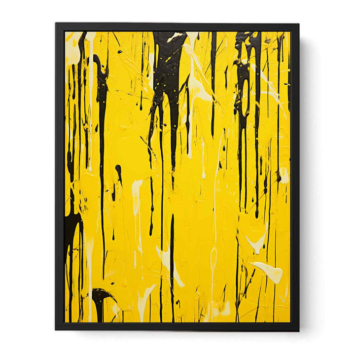 Yellow Color Dripping  
