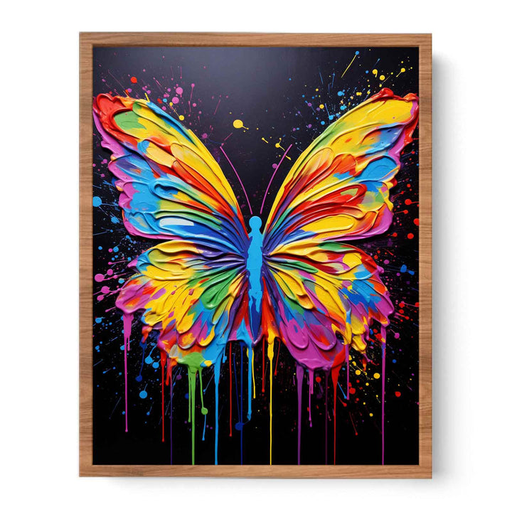 Painting Butterfly Color Drips   Painting