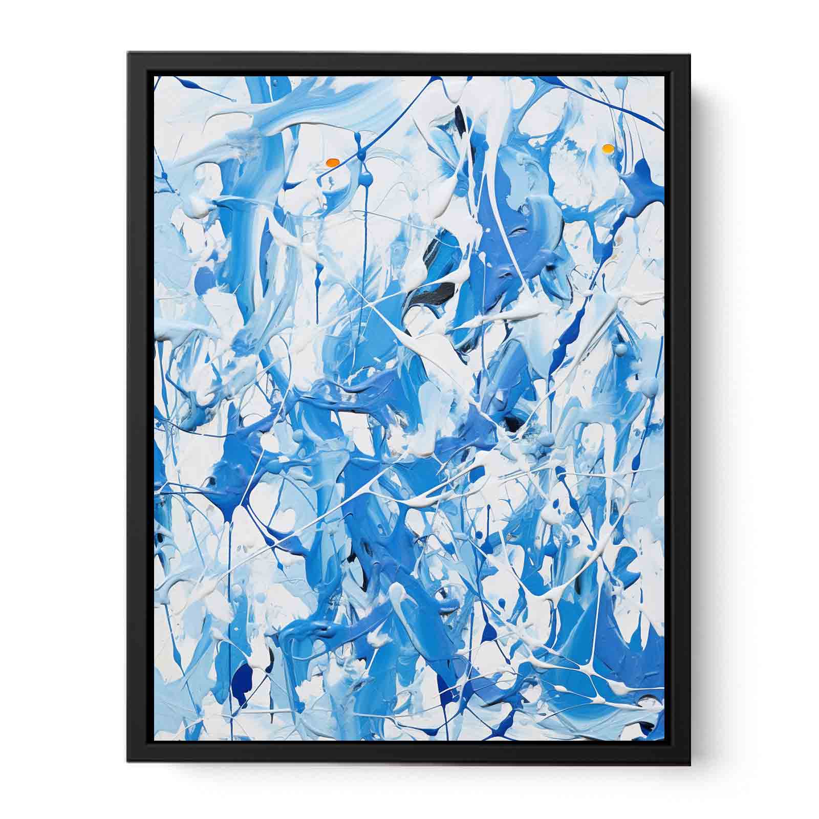 The Choreography of Paint  Canvas Print