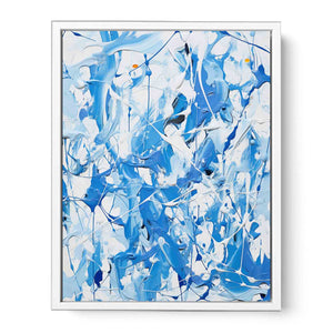 The Choreography of Paint Framed Print