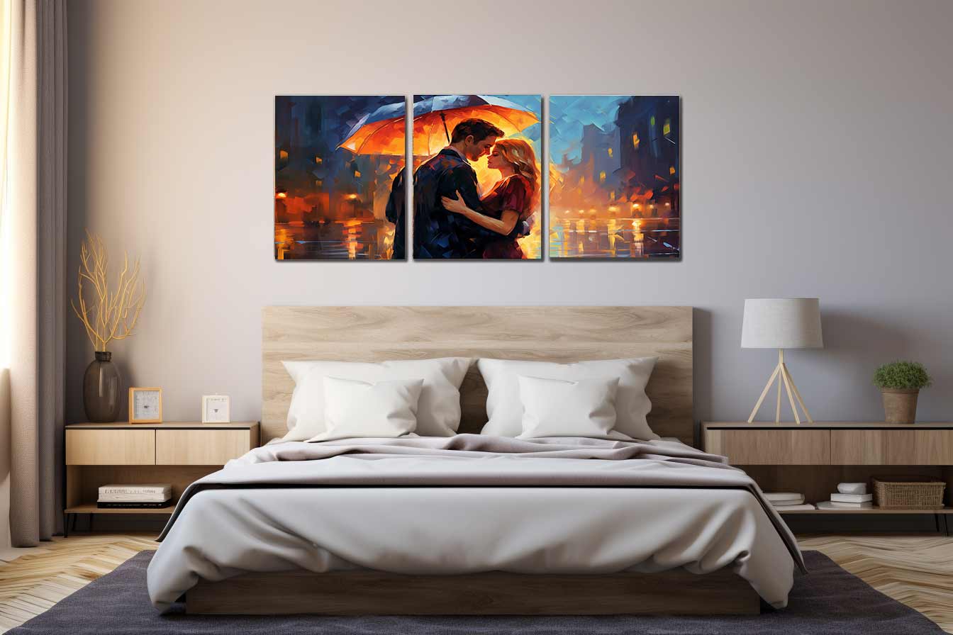 Two Souls, One Canopy Painting
