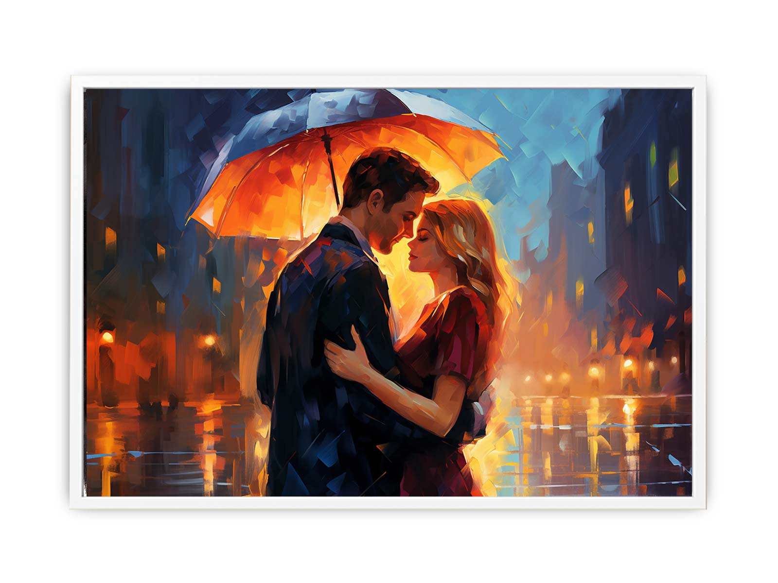 Two Souls, One Canopy Framed Print